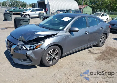 2021 Nissan Sentra Sv Xtronic Cvt from USA, damaged, VIN 3N1AB8CV0MY318218